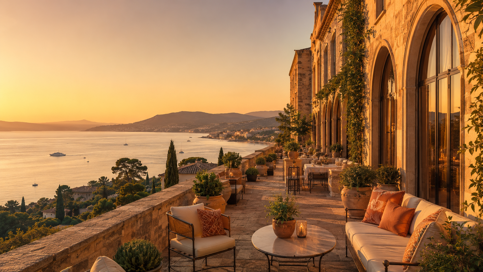 Sea view from a Riviera Aurora terrace